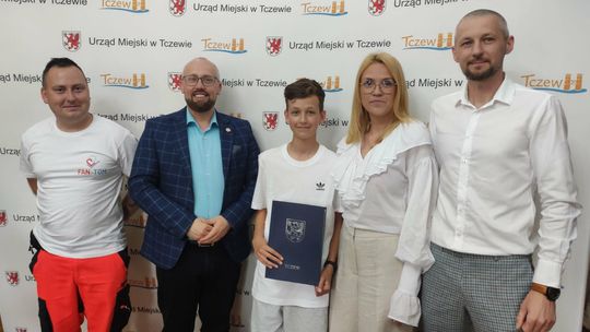 13-letni Julek z Tczewa bohaterem. Uratował poszkodowanego w wypadku