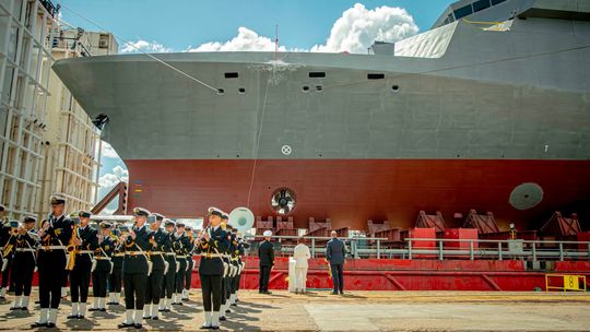 ORP Wicher, chrzest, PGZ Stocznia Wojenna, Gdynia 2026