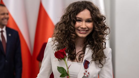 17-latka z Gdyni odznaczona przez prezydenta Karola Nawrockiego
