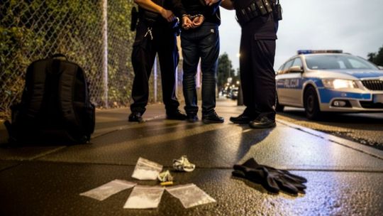 Starogard Gdański: 21-latek zatrzymany z amfetaminą, MDMA i marihuaną