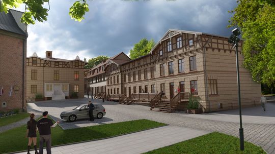zespół poszpitalny pw. Bożego Ciała, Gdańsk, wizualizacja