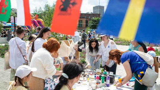 Gdańsk. Światowy Dzień Uchodźcy. Piknik na Placu Zebrań Ludowych