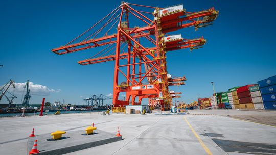 nowe suwnice sts w BCT, inauguracja, Port Gdynia 2026