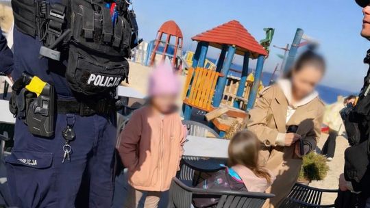 6-letnia dziewczynka zgubiła się podczas sapceru w Sopocie. Sama przeszła około 1,5 kilometra