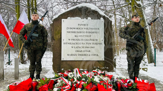 81. rocznica Marszu Śmierci z obozu Stutthof. Uroczystości na Pomorzu 81. rocznica Marszu Śmierci z obozu Stutthof. Uroczystości na Pomorzu