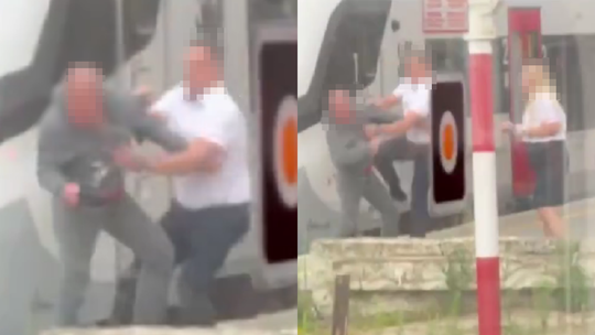 Awantura na stacji w Wejherowie. Agresywny pasażer "wyjaśniony" przez konduktora