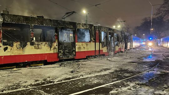 Awaria nagrzewnicy przyczyną pożaru zajezdni tramwajowej w Nowym Porcie