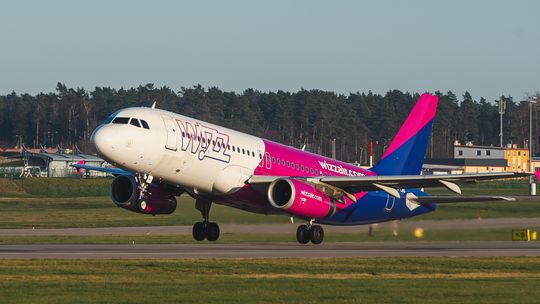 samolot, Wizz Air, lotnisko w Gdańsku