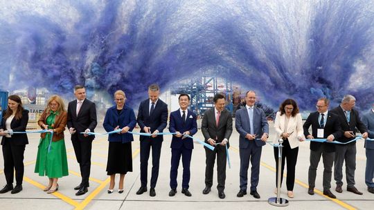 Terminal T3 w Baltic Hub już otwarty. Przyjmuje największe kontenerowce