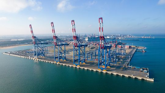Baltic Hub w Gdańsku z rekordem przeładunków kontenerów