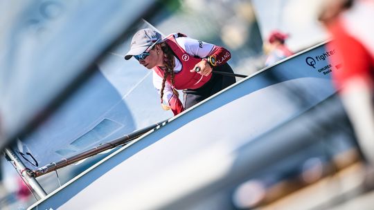 Brązowy medal Barbary Gmurek na Mistrzostwach Europy klasy Optimist w Gdyni