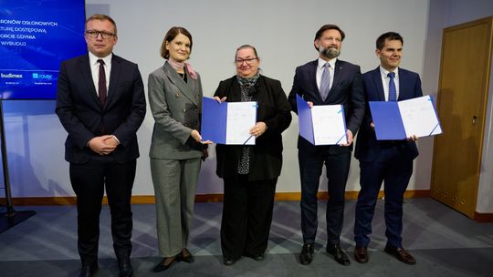 podpisanie umowy na budowę falochronów osłonowych dla Portu Zewnętrznego w Gdyni