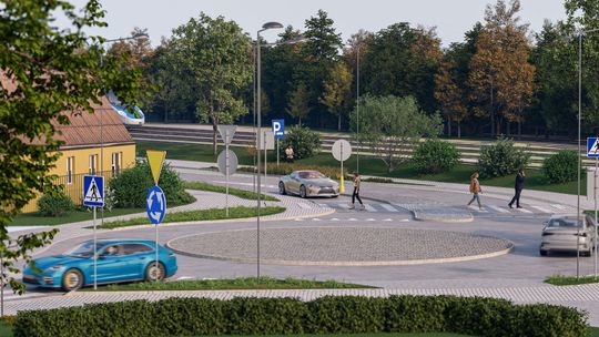 nowa ulica „Torowa” w Sopocie, wizualizacja