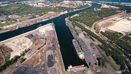 Nabrzeże Węglowe w Porcie Gdańsk