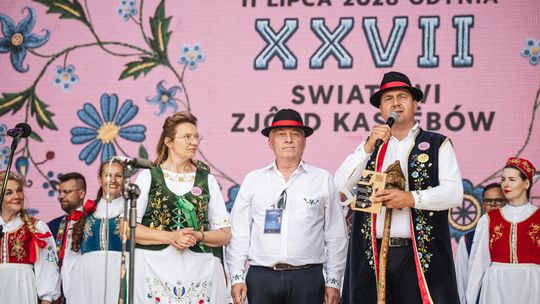 „Bursztynowa Klëka" dla wójta gminy Szemud. Od lat promuje Kaszuby i ich kulturę