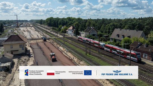 modernizacja linii kolejowej 201 Maksymilianowo - Kościerzyna