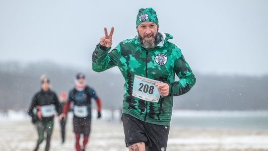 Bbieg po plaży w Sopocie