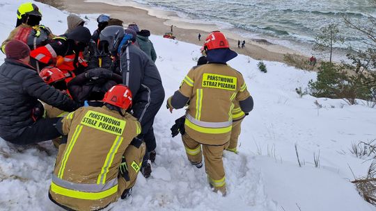 wypadek paralotniarza, Chłapowo