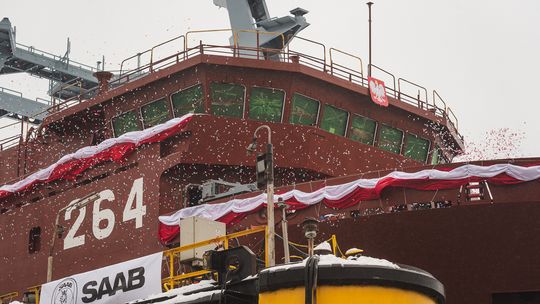 Chrzest i wodowanie okrętu rozpoznania radioelektronicznego ORP Henryk Zygalski, chrzest i wodowanie, Gdańsk 2026