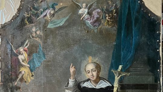 św. Wincenty Ferreriusz, odkrycie w kościele św. Mikołaja w Gdańsku