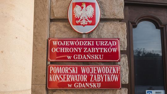 Wojewódzki Urząd Ochrony Zabytków w Gdańsku, tablica