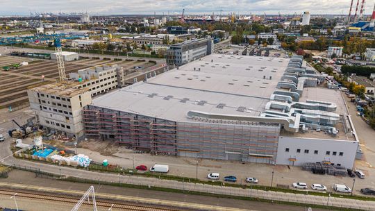 Czwarta hala AmberExpo gotowa, teraz czas na hotel. Inwestycja ma być gotowa latem