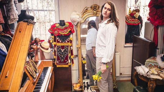 Jakub Kwella jako Romeo w spektaklu „Romeo i Julia