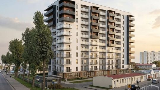 wieżowiec przy ulicy Armii Krajowej, Tczew, wizualizacja