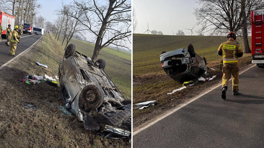Dachowanie w Sztumskiej Wsi. Ranna kobieta w ciąży