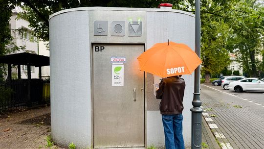 Sopot wprowadza darmowe toalety dla mieszkańców. Wystarczy Karta Sopocka
