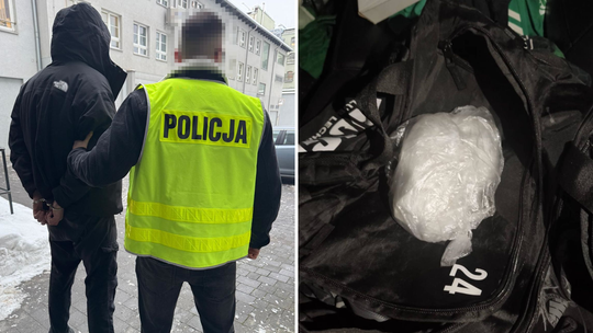 Diler narkotykowy zatrzymany na Zaspie! W torbie wiózł klefedron i marihuanę