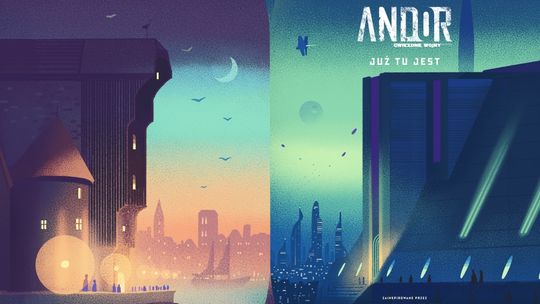 Andor - mural z serialu w Gdańsku