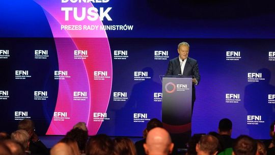 Donald Tusk na EFNI w Sopocie: Stajemy się perłą w koronie całej wspólnoty Zachodu