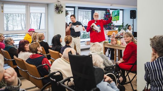 DPS Polanki w Oliwie gra z WOŚP! Seniorzy z pomocą najmłodszym aukcja na rzecz WOŚP, DPS Polanki, Gdańsk 2026
