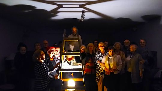 Drabina w roli głównej. Po premierze słuchowiska w oliwskim Domu Zarazy