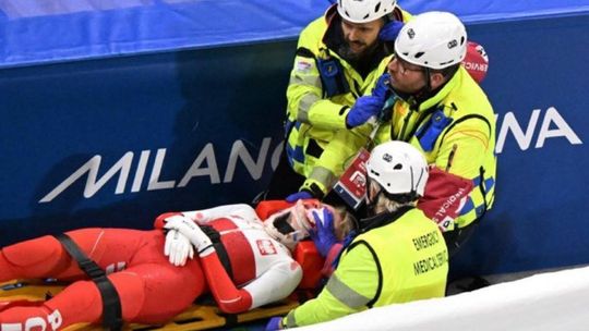 Dramat Kamili Sellier w Mediolanie. Groźny wypadek łyżwiarki Stoczniowca Gdańsk