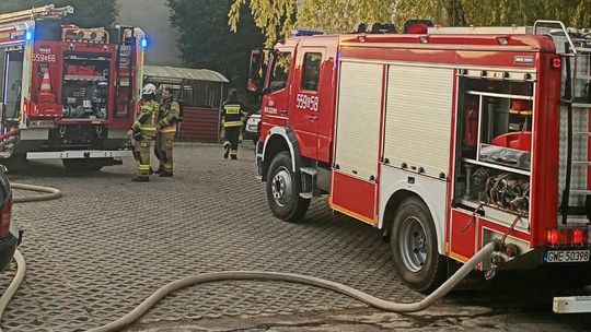 pożar, Osiedle Kaszubskie, Wejherowo