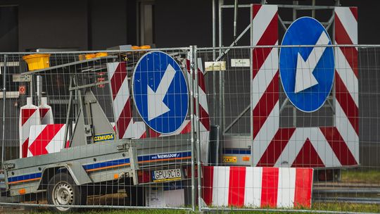 remont drogi, Gdańsk, zdjęcie ilustracyjne