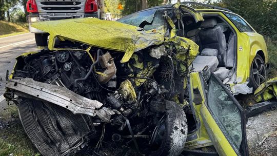 śmiertelny wypadek w Tuchomku