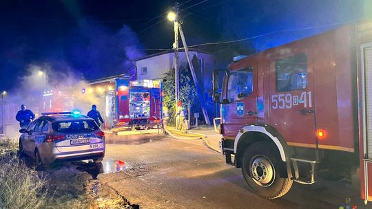 pożar w Rumi dwie ofiary śmiertelne