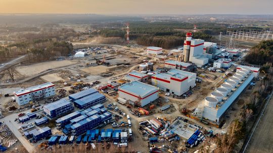 teren realizacji dwóch bloków gazowo-parowych w Grudziądzu