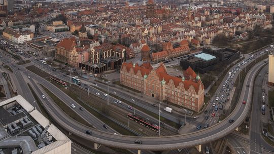 Estakada przy Forum Gdańsk do remontu, a potem do wyburzenia. Prace potrwają ponad rok