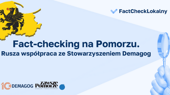 Fact-checking na Pomorzu. Rusza współpraca z Demagogiem