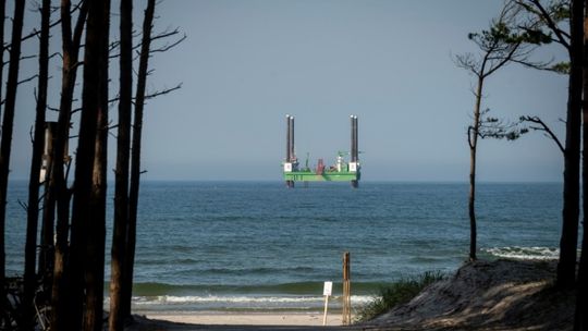 Farma wiatrowa Baltic Power zyskała pierwsze połączenie z lądem, tunel ma długość 1,4 km