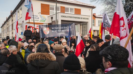 Szkoła Podstawowa w Kielnie, protest
