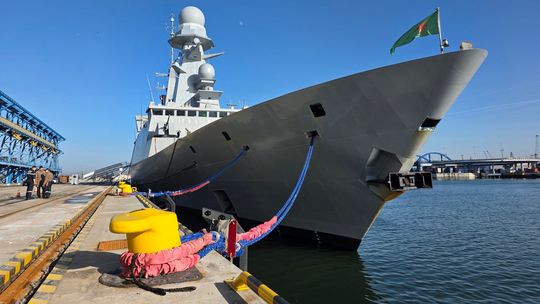 Francuska fregata rakietowa FS Chevalier Paul z wizytą w Porcie Gdynia FS Chevalier Paul, Port Gdynia
