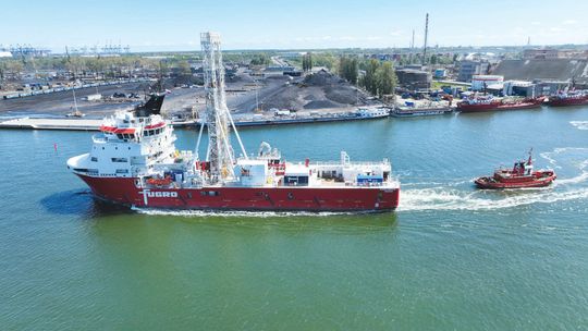 „Fugro Zephyr” po przebudowie