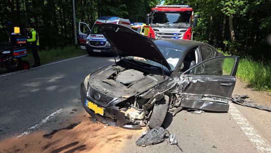 Gdańsk: Dwa wypadki, sześciu rannych i zablokowane drogi