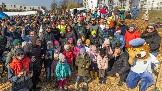 sadzenie mikrolasu, Gdańsk-Jasień 2025