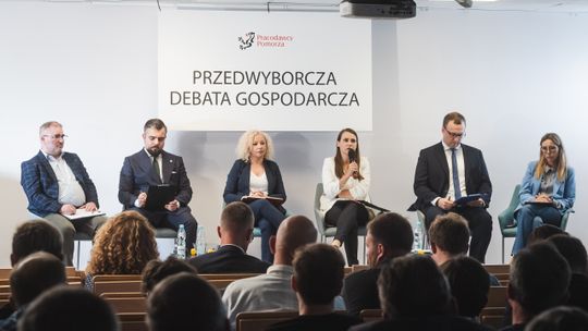 Debata Gospodarcza Wybory 2023, Pracodawcy Pomorza, Gdańsk